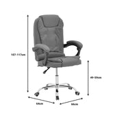 Scaun birou manager Kardi bej pu, 66x64x117 cm, foto produs 8