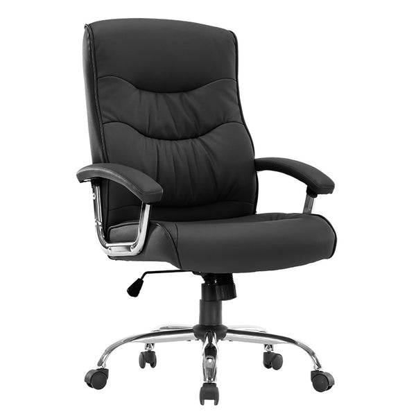 Scaun birou manager Primrose PU, 65x74x120 cm