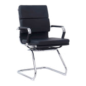 Scaun birou sala de conferinte Tokyo, negru, 56x48x88 cm, imagine suplimentara