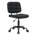 Scaun birou Sedia pu negru 50x50x75-85cm