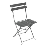 Scaun Bistro pliabil, metalic, antracit, 42x46x82 cm - Antracit