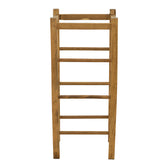 Scaun Bodier lemn, nuc, 35x35x78 cm, imagine suplimentara