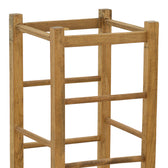 Scaun Bodier lemn, nuc, 35x35x78 cm, detaliu produs
