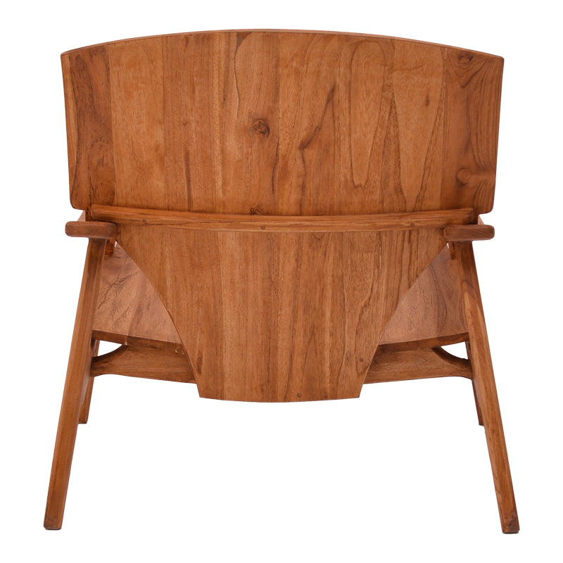 Scaun Brazin lemn de tec, Natural, 72x71x77 cm, foto produs