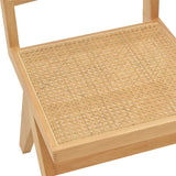 Scaun Brenin, lemn, Natural, 45x56x82 cm