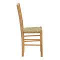 Scaun cafenea cu covoraș Dmnir-Charchie lemn masiv de fag lustruit, nuc, 41x42x92 cm, perspectiva suplimentara