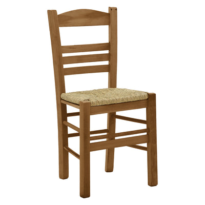 Scaun cafenea cu covoraș Ronson-Charchie lemn de nuc 42x40x89 cm