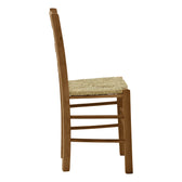 Scaun cafenea cu covoraș Ronson-Charchie lemn de nuc, 42x40x89 cm, detaliu produs
