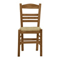 Scaun cafenea cu covoraș Ronson-Charchie lemn de nuc, 42x40x89 cm, perspectiva suplimentara