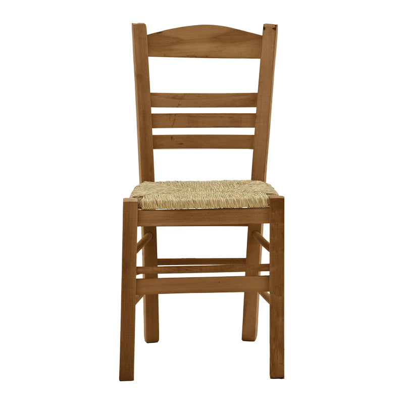 Scaun cafenea cu covoraș Ronson-Charchie lemn de nuc, 42x40x89 cm, perspectiva suplimentara