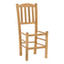 Scaun cafenea Damnir lemn masiv de fag lustruit nuc 41x42x92 cm