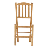 Scaun cafenea Damnir lemn masiv de fag lustruit, nuc, 41x42x92 cm