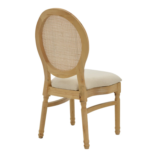 Scaun Canco Natural-ratan, Natural, 50x55x98 cm