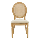 Scaun Canco Natural-ratan, Natural, 50x55x98 cm