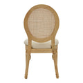 Scaun Canco Natural-ratan, Natural, 50x55x98 cm, foto produs