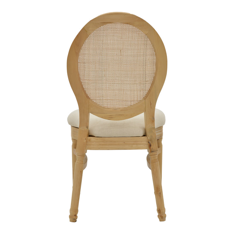 Scaun Canco Natural-ratan, Natural, 50x55x98 cm