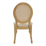 Scaun Canco Natural-ratan, Natural, 50x55x98 cm