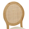 Scaun Canco Natural-ratan, Natural, 50x55x98 cm, foto produs 6