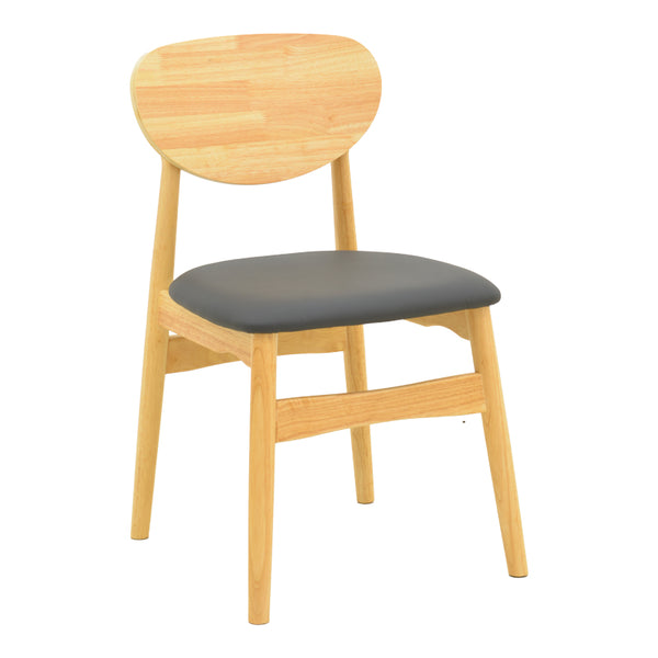 Scaun Cardith, lemn rubberwood si plywood, 48x51x78 cm