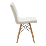 Scaun Cian II, Alb, 56x43x81 cm