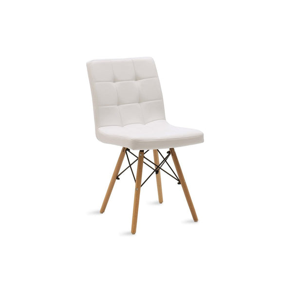 Scaun Cian II, Alb, 56x43x81 cm