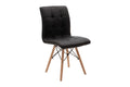 Scaun Cian II, Alb, 56x43x81 cm, imagine suplimentara