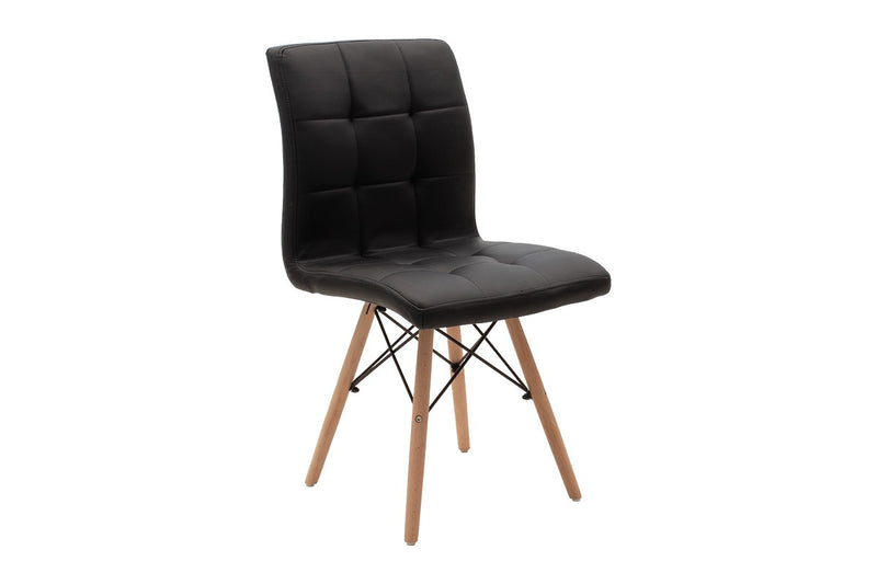 Scaun Cian II, Alb, 56x43x81 cm, imagine suplimentara