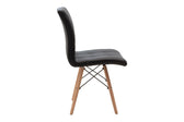 Scaun Cian II, Alb, 56x43x81 cm, perspectiva suplimentara