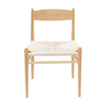 Scaun Conan din lemn de fag Natural - scaun frânghie, Natural, 52x46x78 cm, detaliu produs