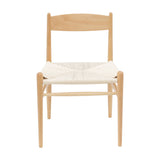 Scaun Conan din lemn de fag Natural - scaun frânghie, Natural, 52x46x78 cm