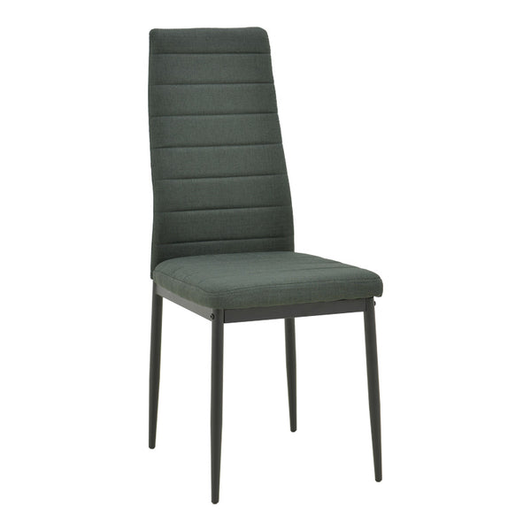 Scaun confort Parker Antracit & metal, Negru, 39x48x95 cm