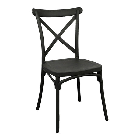 Scaun Crossie, Diverse culori, 38x46x82 cm