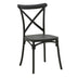Scaun Crossie Gri inchis 38x46x82 cm