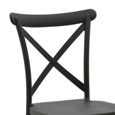 Scaun Crossie, Gri inchis, 38x46x82 cm, foto produs 6