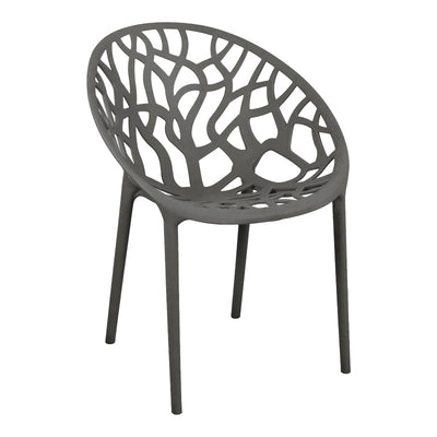 Scaun cu brate Daren antracit 59x60x80 cm