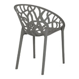 Scaun cu brate Daren, antracit, 59x60x80 cm