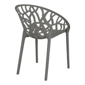 Scaun cu brate Daren, antracit, 59x60x80 cm, imagine suplimentara