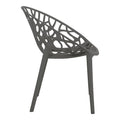 Scaun cu brate Daren, antracit, 59x60x80 cm, detaliu produs