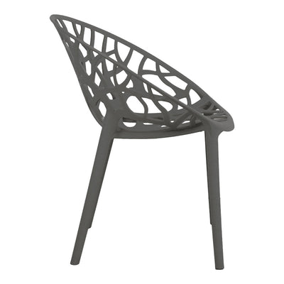 Scaun cu brate Daren, antracit, 59x60x80 cm, detaliu produs