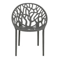 Scaun cu brate Daren, antracit, 59x60x80 cm, perspectiva suplimentara