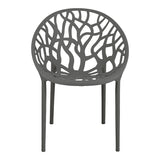 Scaun cu brate Daren, antracit, 59x60x80 cm