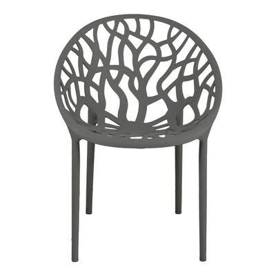 Scaun cu brate Daren, antracit, 59x60x80 cm, perspectiva suplimentara