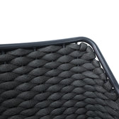 Scaun cu brate din aluminiu Ortegia, cu cadru antracit si sfoara, 57x62x82 cm, foto produs