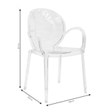 Scaun cu brate Flair diverse culoare, 58x52x87 cm - Multicolor