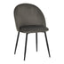 Scaun cu funcție confort Perch, Velur, 50x43x82 cm