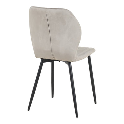 Scaun cu funcție Jelour, catifea și metal, gri - negru, 46x60x84 cm, imagine suplimentara