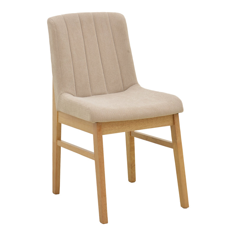 Scaun Dalby, Lemn rubberwood, 50x45x86 cm - Bej-Sonoma