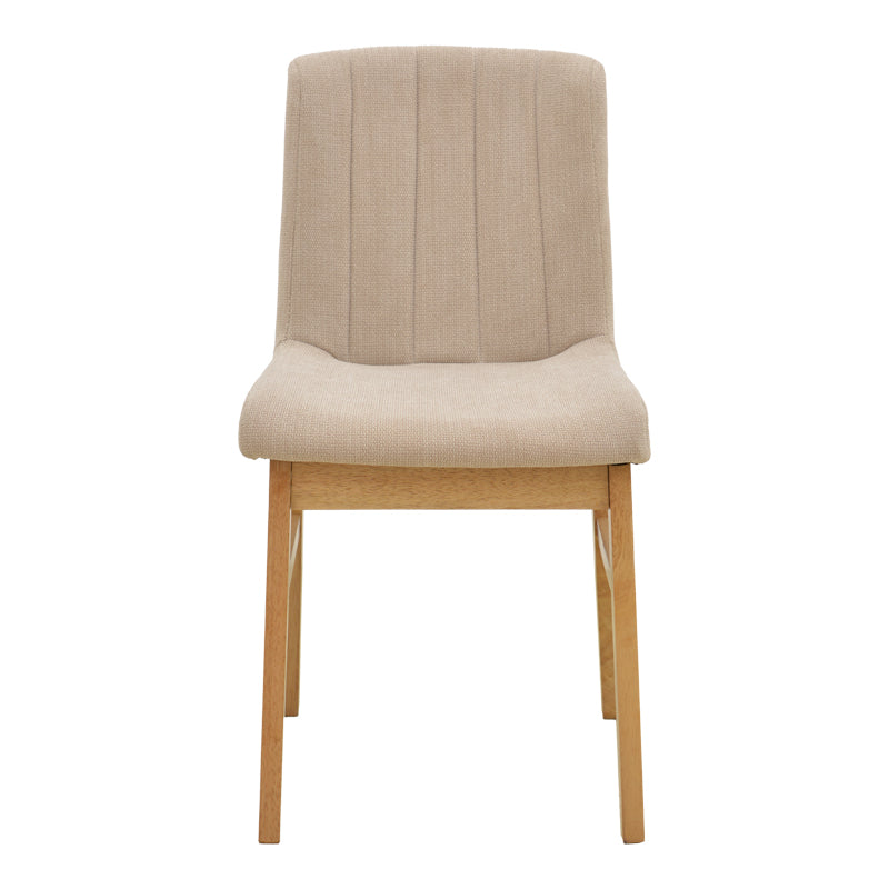 Scaun Dalby, Lemn rubberwood, 50x45x86 cm - Bej-Sonoma