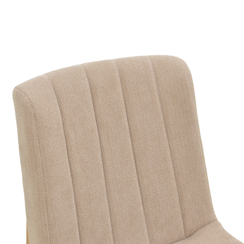 Scaun Dalby, Lemn rubberwood, 50x45x86 cm - Bej-Sonoma