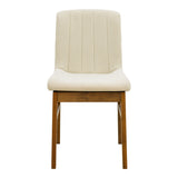 Scaun Dalby, Lemn rubberwood, 50x45x86 cm - Crem-Nuc